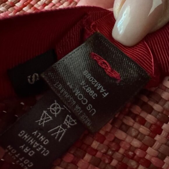 Loro Piana Wide Brim Mult Color Sun Hat - Picture 7 of 8